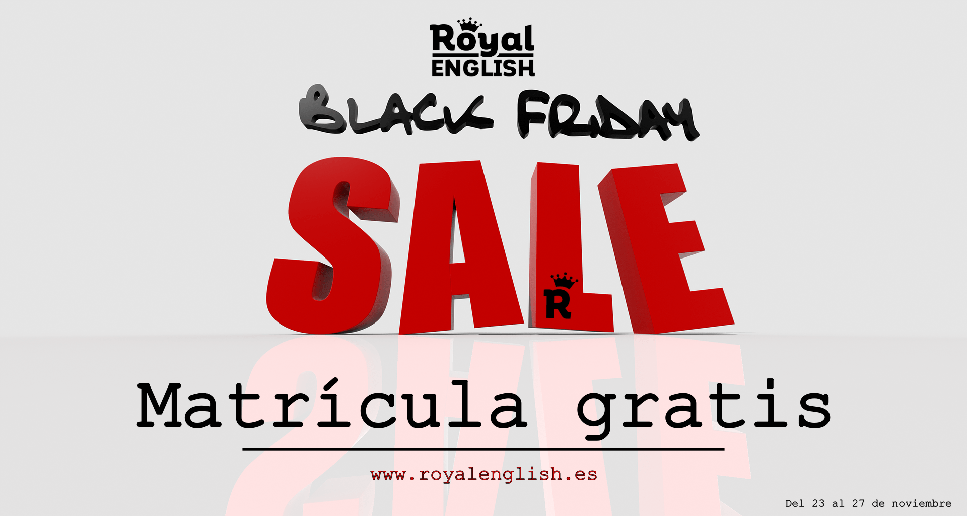 Oferta Black Friday Royal English
